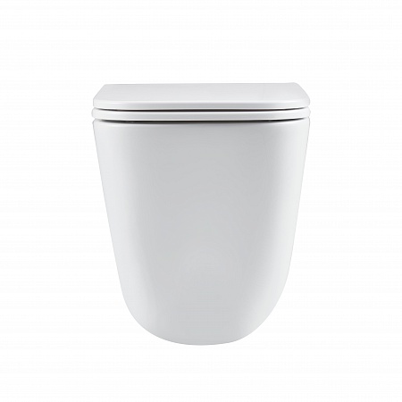 Подвесной унитаз безободковый Terminus Ватикан Монолит 490х340 белый Красногорск - фото 6