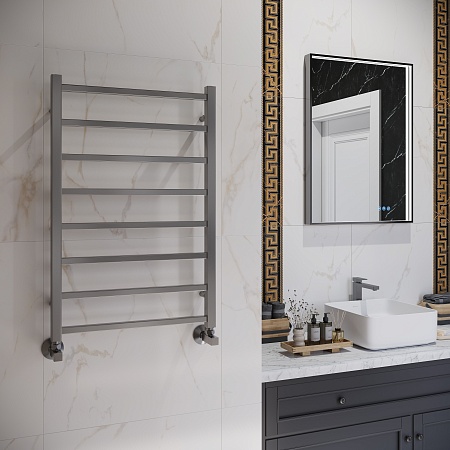 Ватикан П8 500х800 Полотенцесушитель TERMINUS Оружейная сталь Красногорск - фото 3