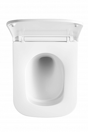 Подвесной унитаз безободковый Terminus Ватикан Монолит 490х340 белый Красногорск - фото 3